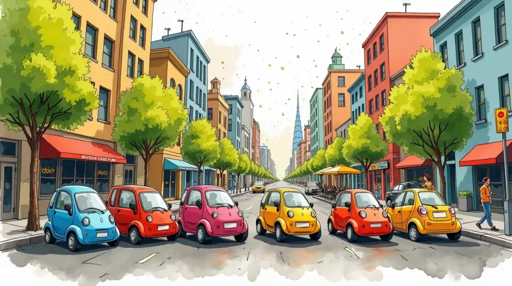 petites voitures électriques