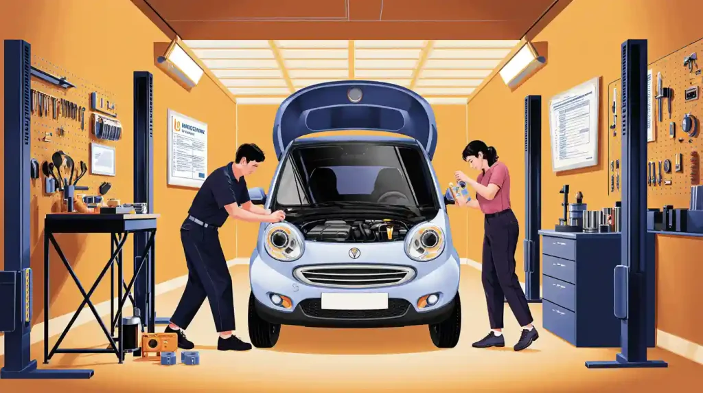 entretenir une micro-car
